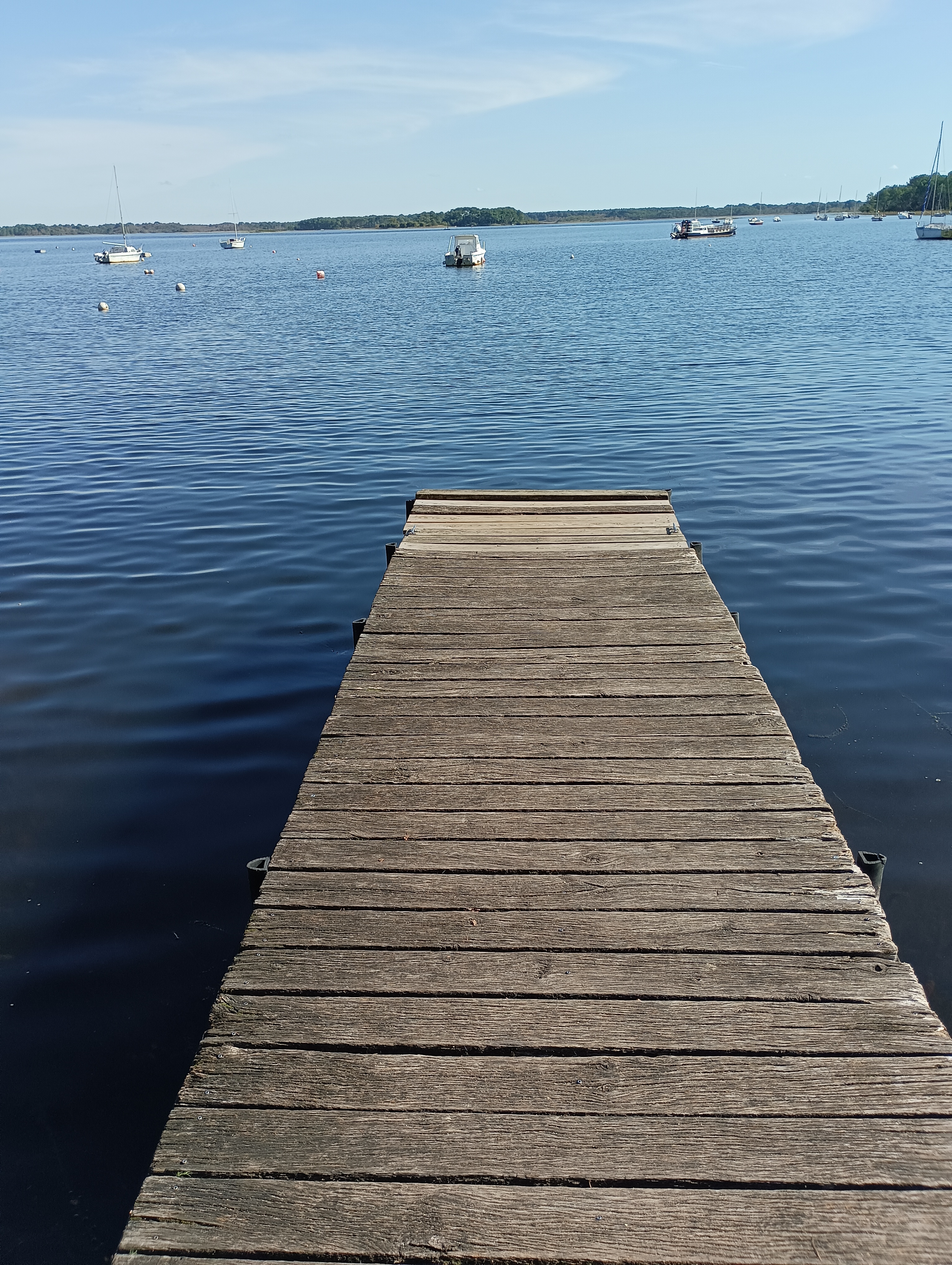 première escapade pour le lac de Lacanau